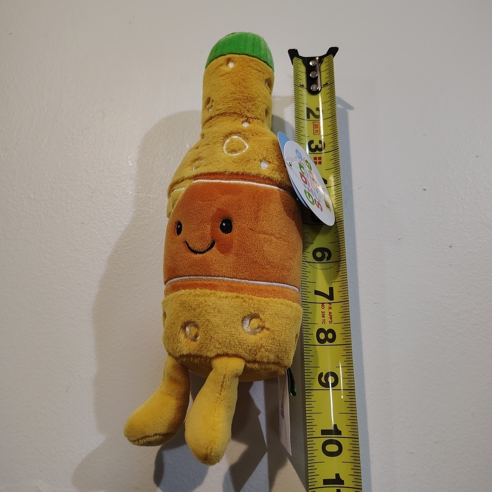 Giggle Scape Orange Soda Plush Stuffed 10" - Picture 3 of 8